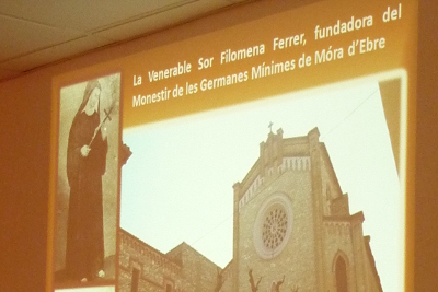 La Ven. irmã Filomena Ferrer, fundadora do mosteiro das Irmãs Mínimas de Móra do Ebro