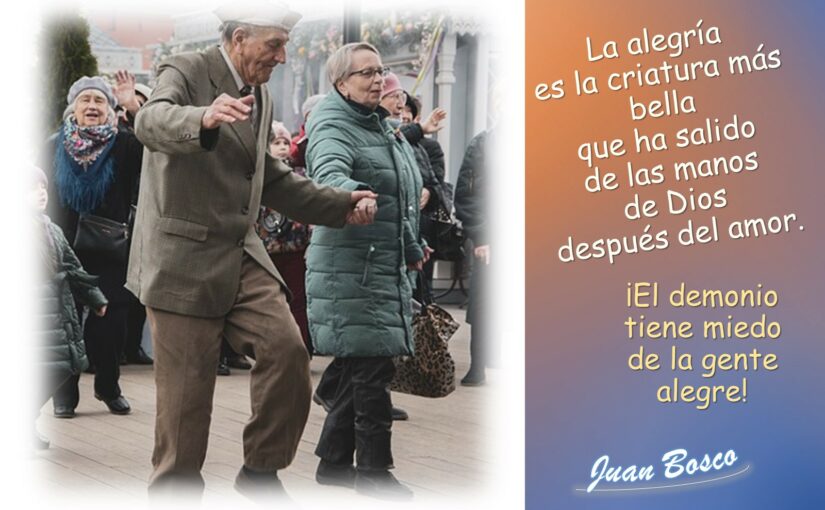 118. El demonio tiene miedo de la gente alegre